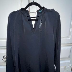 Brand New Ralph Lauren black blouse size M
